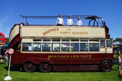 Hastings Trolleybus Happy Harold
